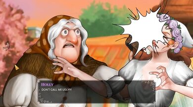 Princess Tit Job Destroyed by Big Cock Blonde Elf with Big Tits and Big Ass Butt