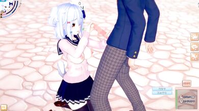Koikatsu Hentai Game Destroyed Big Tits Vtuber Inuyama Tamaki 3DCG Creampie Erotic Anime