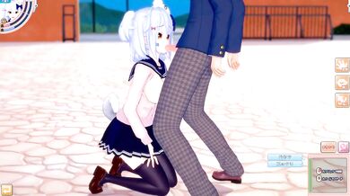 Koikatsu Hentai Game Destroyed Big Tits Vtuber Inuyama Tamaki 3DCG Creampie Erotic Anime