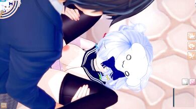 Koikatsu Hentai Game Destroyed Big Tits Vtuber Inuyama Tamaki 3DCG Creampie Erotic Anime