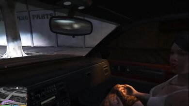 GTA 5 Public Bang Bus Destroyed Gushing Creampie Slut Pickup