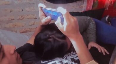 My Best Friend Destroyed Me With Deep Rich Blowjobs While I Play Free Fire On My Cellphone