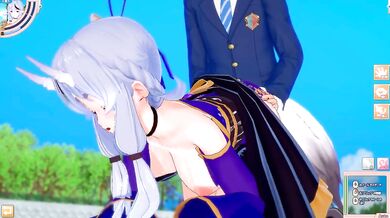 Destroyed Gushing Big Tits Koikatsu Hentai Rindo Mikoto 3DCG Erotic Anime Video