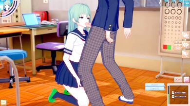 Koikatsu Sanae Kochiya Destroyed Gushing Big Tits 3DCG Hentai Game Touhou Blowjob HD Porn