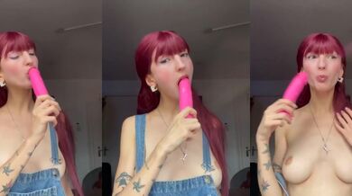 Redhead Fitness Model Destroyed Gushing Choked