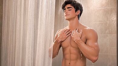 Blonde Step Mom Destroyed By Young Guy Gushing Choked Wet In The Shower