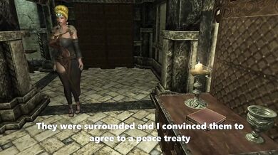 Queen Andrea Surrenders To The Argonians Hardcore Gangbang Orgy