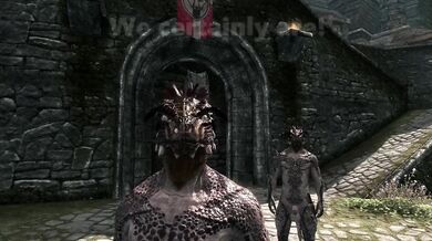 Queen Andrea Surrenders To The Argonians Hardcore Gangbang Orgy