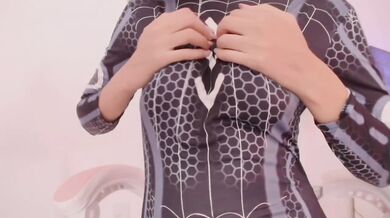 Petite Verified Amateur Latina Big Ass Cosplay Masturbation With Sex Toys Until Intense Orgasm