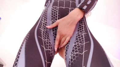 Petite Verified Amateur Latina Big Ass Cosplay Masturbation With Sex Toys Until Intense Orgasm
