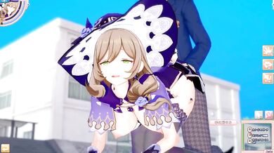 Hentai Game Koikatsu Big Tits Genshin Impact Lisa 3DCG Erotic Anime Video Destroyed Gushing Choked