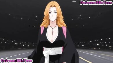 Rangiku Matsumoto Destroyed By Big Tits Blowjob Hentai Cumshot