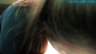 Taxi Driver Destroyed Me Hard In The Car With Big Cumshot Gushing