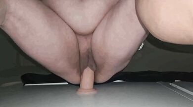 Wet Creamy Dildo Riding Destroyed Gushing Loud Moan Laundry Amateur BBW Exclusive HD Solo Verified