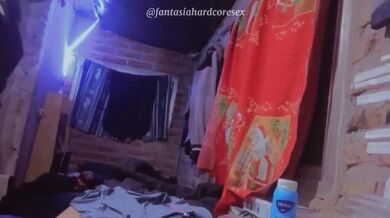 Cleaning Her Place Destroyed Me Gushing Choked Against The Robe