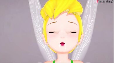 Tinkerbell Destroyed Gushing Choked on Beach POV Full Hentai