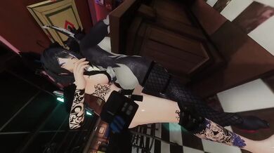 Cute Femboy Destroyed Gushing Choked VRchat ERP Cartoon