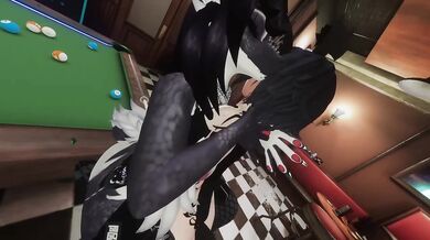 Cute Femboy Destroyed Gushing Choked VRchat ERP Cartoon