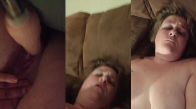 Mr machine destroying BBW fat p with white girl gush
