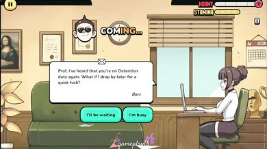 Teacher Helping Students Pass Grades With Hot Sex Hentai Gameplay
