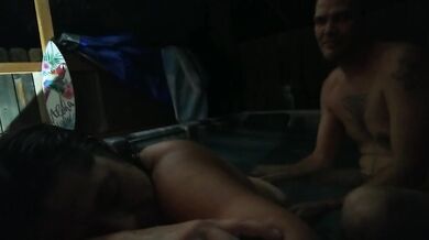 BBW Milf Destroyed In Hot Tub Finger Fucking With Multiple Body Rocking Orgasms