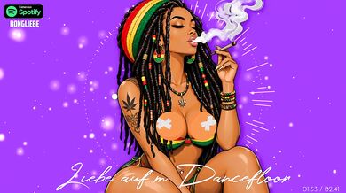 German Dirty Talk Cartoon Destroyed Gushing Choked Love auf'm Dancefloor Deutsche Reggae Music HD Porn