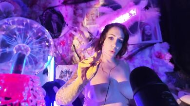 Topless French ASMR Babe with Big Boobs and Tattoo Destroyed Gushing Solo Verified Amateur HD Cosplay Choked