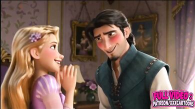 Rapunzel Destroyed Flynn For The First Time Cartoon Porn Disney