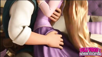 Rapunzel Destroyed Flynn For The First Time Cartoon Porn Disney