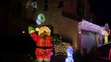 Christmas Granny Masturbates With Big Cock
