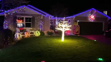 Christmas Granny Masturbates With Big Cock