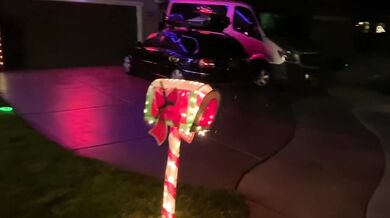 Christmas Granny Masturbates With Big Cock