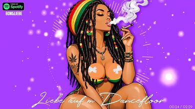 German Reggae Dancefloor Destroyed Gushing Cartoon HD Porn Dirty Talk