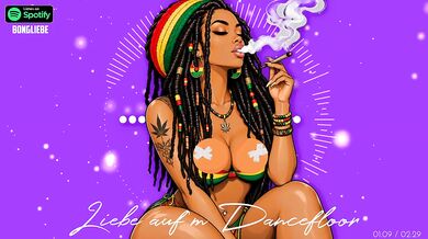German Reggae Dancefloor Destroyed Gushing Cartoon HD Porn Dirty Talk