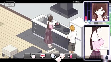 Destroyed Hentai Gameplay Cheating Hot Milf Big Boobs Loud Moaning Fingering