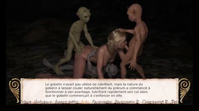 Blonde Gangbang Destroyed by Double Penetration Bukkake Walkthrough HD Cartoon