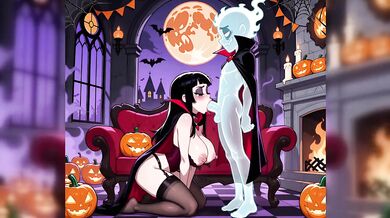 Halloween Monster Orgy Gangbang Cream Queens Destroyed Gushing