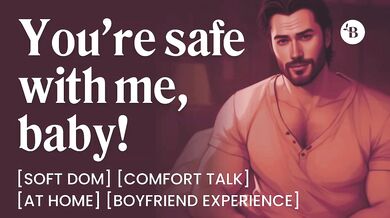 Soft Dom Boyfriend Cuddles You Through Thunderstorm Dirty Talk ASMR Roleplay Audio for Women