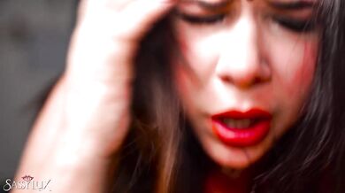 Sassy Lux First Porn Video William Vega Destroyed My Throat With Sloppy Deepthroat