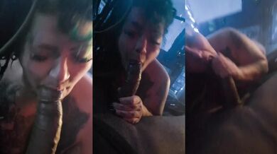 BBW MILF Destroyed By Big Thick BBC Cock Gushing Amateur Blowjob