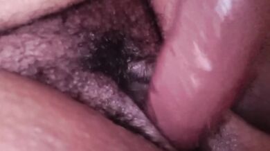 Ebony BBW Exclusive Verified Amateur Solo Female With Big Fat Juicy Pussy And Dildo