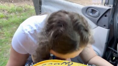Stepmom Caught Stepson Masturbating In Forest Woods