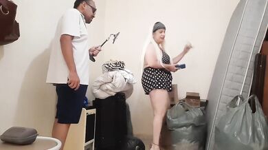 Brazilian milf takes that deepcock bite creampie
