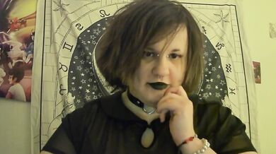Needy Goth GF Destroyed by DP Vibe and Breeding Masturbation Hitach