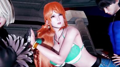 Tifa Nami 2B Multiplayer Sex Exclusive Cosplay Hentai 3D Animation Clothed 6some Group Chubby Big Tits Big Ass Orgy Cumshot Female Orgasm HD Porn Verified