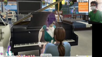 Piano Sex Destroyed By Chubby Big Tits Orgy Group