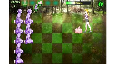 Plants vs Nymphos Cheerleaders Group Orgy Squirting Orgasm Parody Cartoon