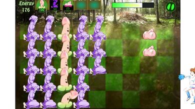 Plants vs Nymphos Cheerleaders Group Orgy Squirting Orgasm Parody Cartoon