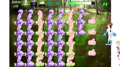 Plants vs Nymphos Cheerleaders Group Orgy Squirting Orgasm Parody Cartoon