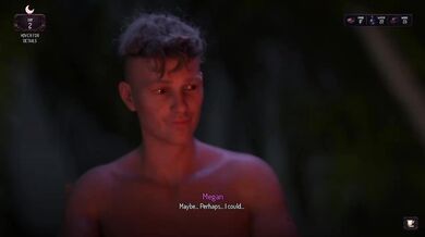 Stranded And Naked College Blonde With Big Tits Destroyed In Visual Novel